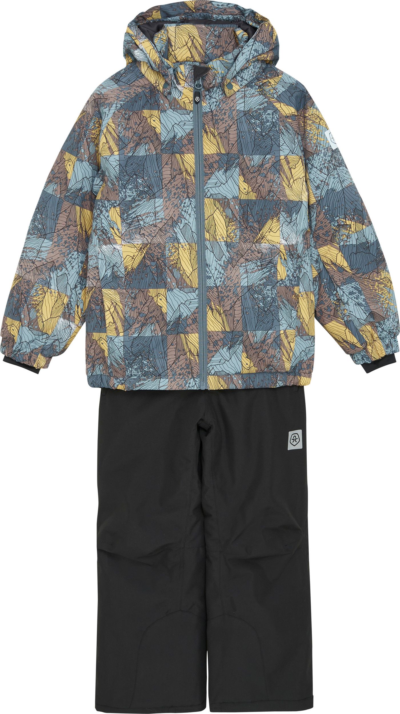Color Kids Kids' Ski Set AOP Stormy Weather