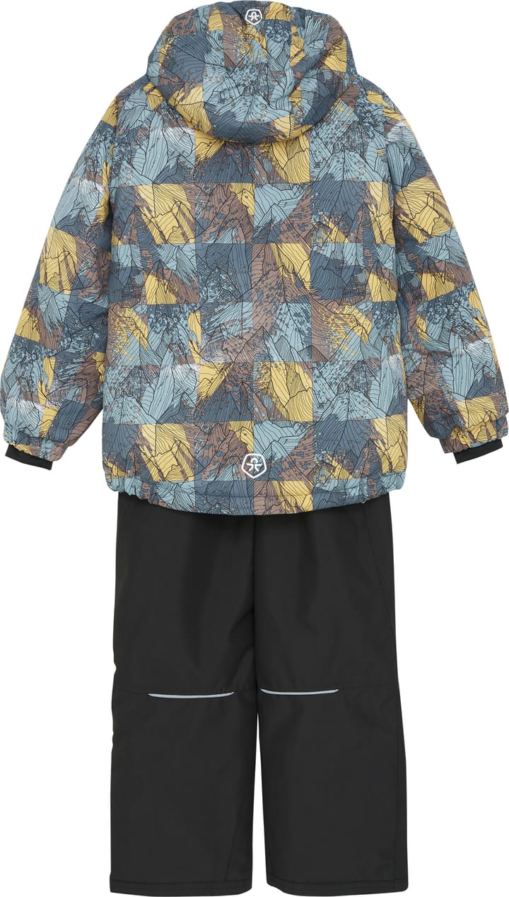 Color Kids Kids' Ski Set AOP Stormy Weather Color Kids