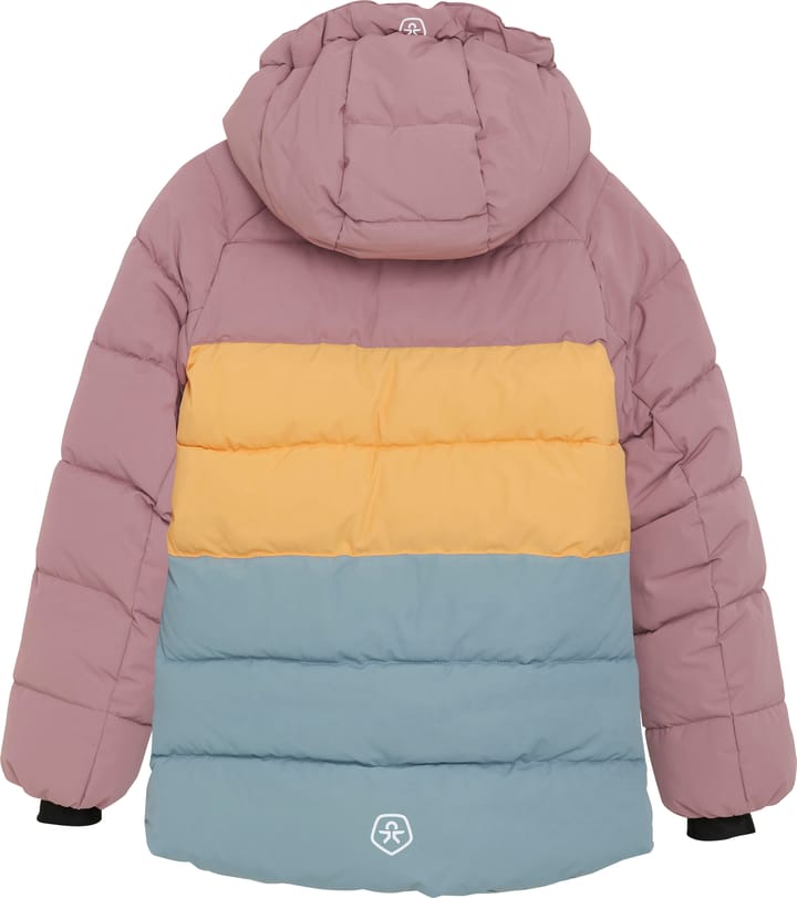 Color Kids Kids' Ski Jacket Quilt & Colorblock Woodrose Color Kids