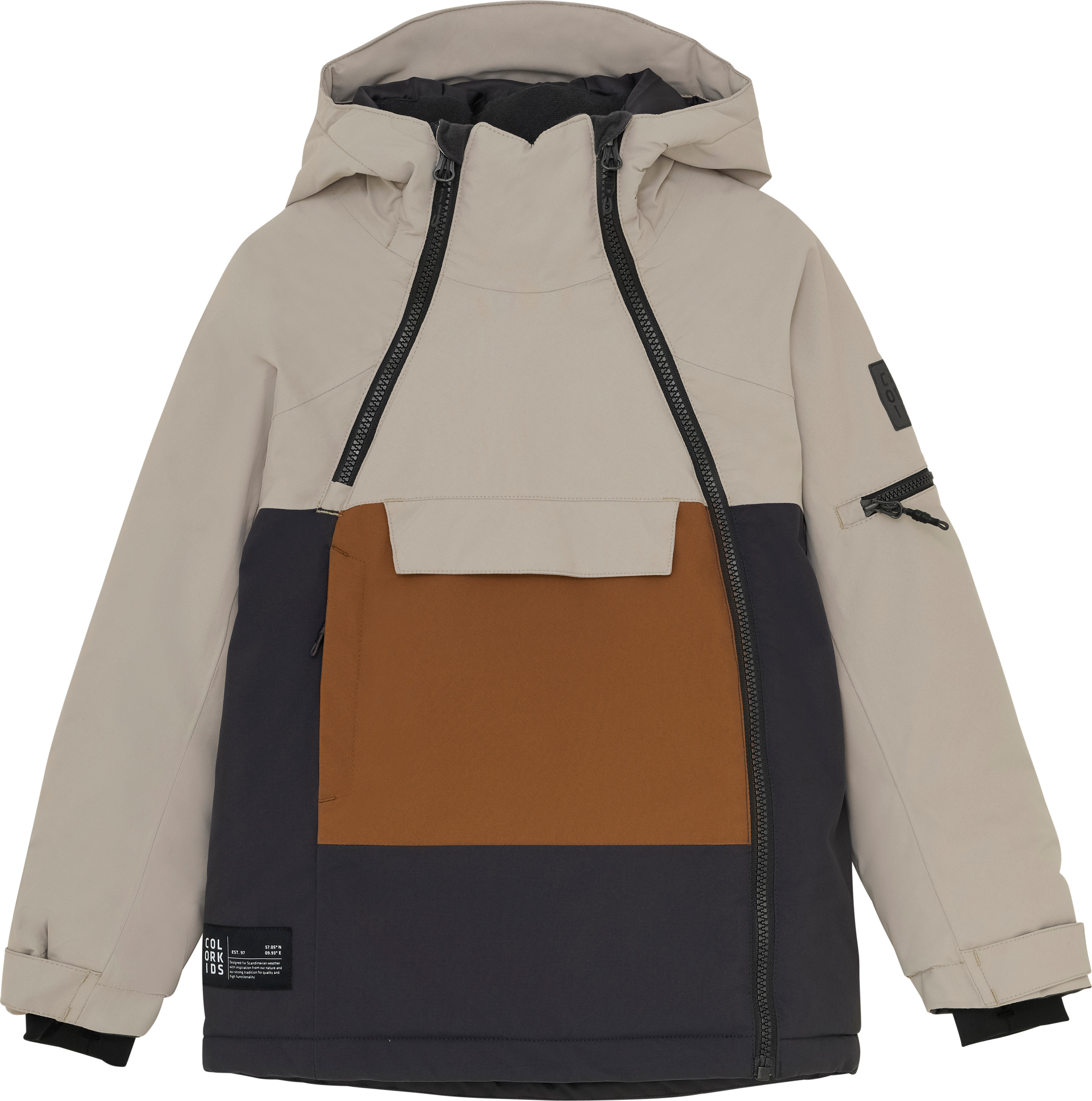 Color Kids Juniors' Ski Anorak Woodrose