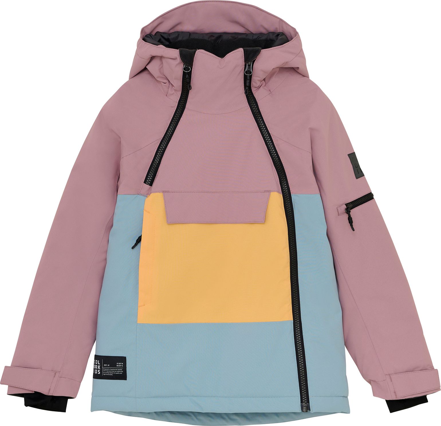 Color Kids Kids' Ski Anorak Woodrose