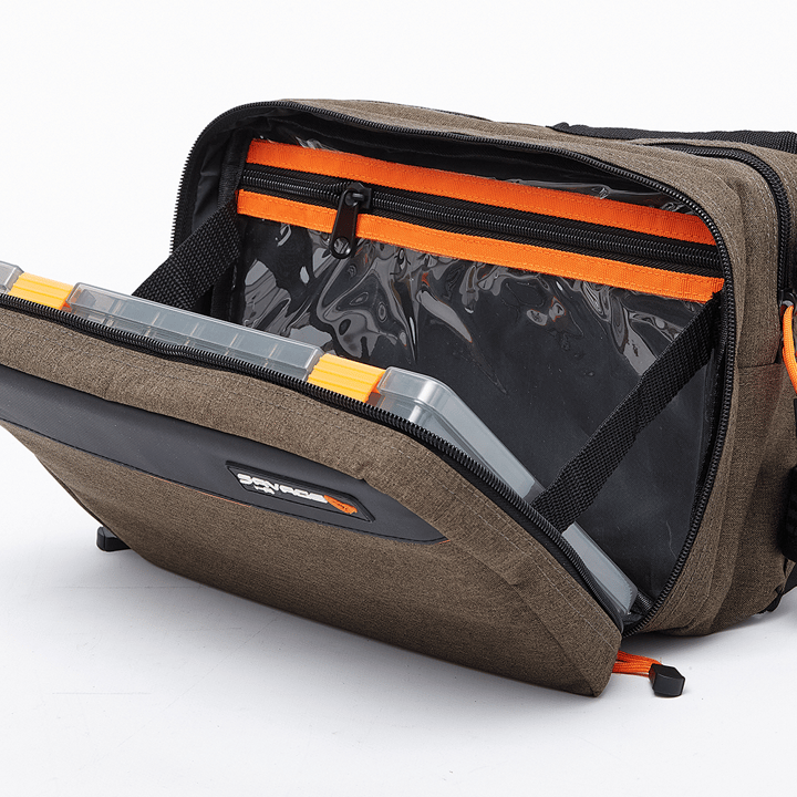 Savage Gear Savage Gear Specialist Sling Bag Slingbag Med 1 Slukboks Og 10 Riggposer Savage Gear Savage Gear Savage Gear Specialist Sling Bag Slingbag Med 1 Slukboks Og 10 Riggposer Savage Gear
