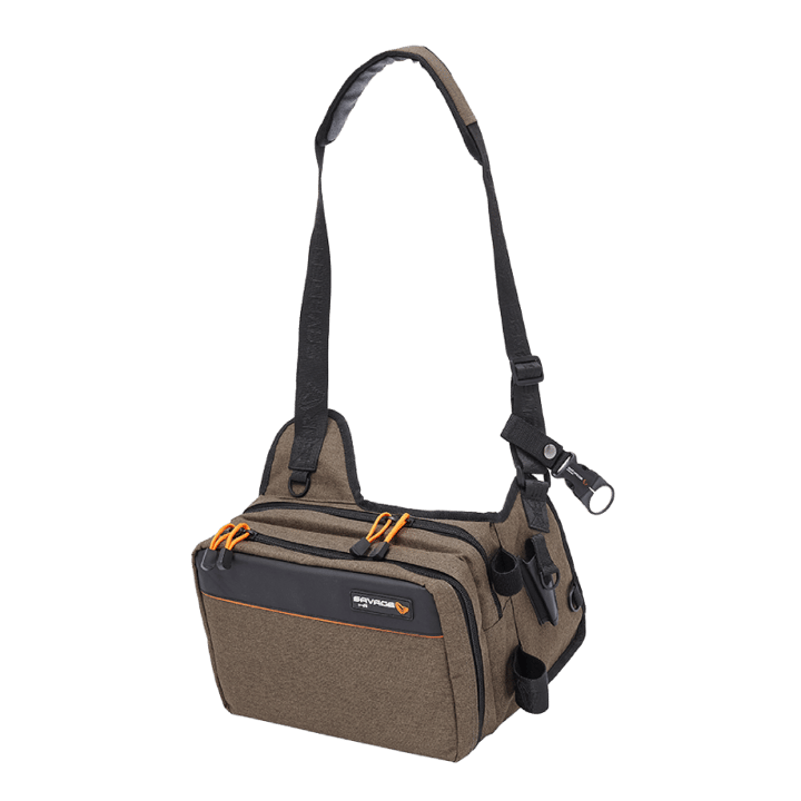 Savage Gear Savage Gear Specialist Sling Bag Slingbag Med 1 Slukboks Og 10 Riggposer Savage Gear Savage Gear Savage Gear Specialist Sling Bag Slingbag Med 1 Slukboks Og 10 Riggposer Savage Gear
