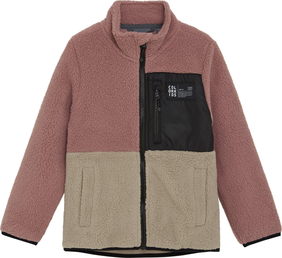 Color Kids Kids' Fleece Jacket Woodrose