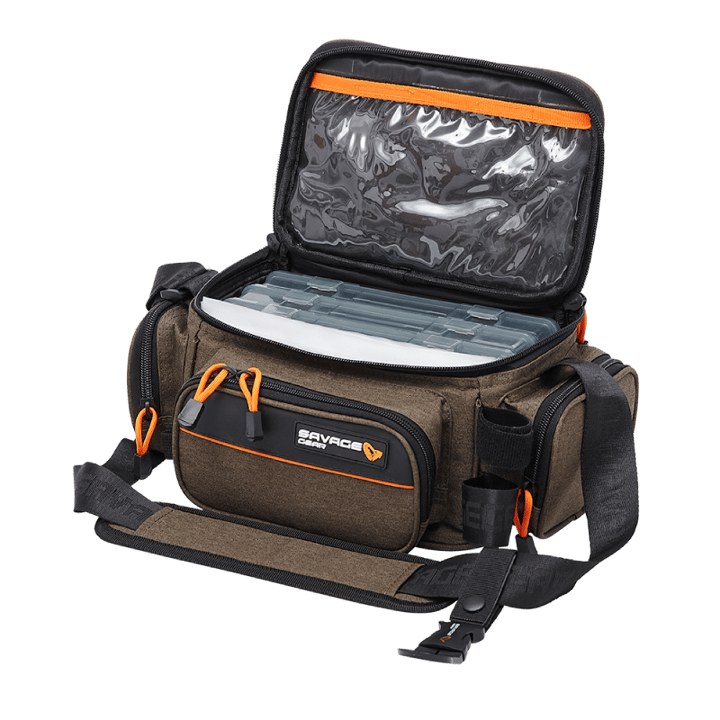 Savage Gear Savage Gear System Box Bag S Fiskeveske For Fiskeutstyr Savage Gear Savage Gear Savage Gear System Box Bag S Fiskeveske For Fiskeutstyr Savage Gear