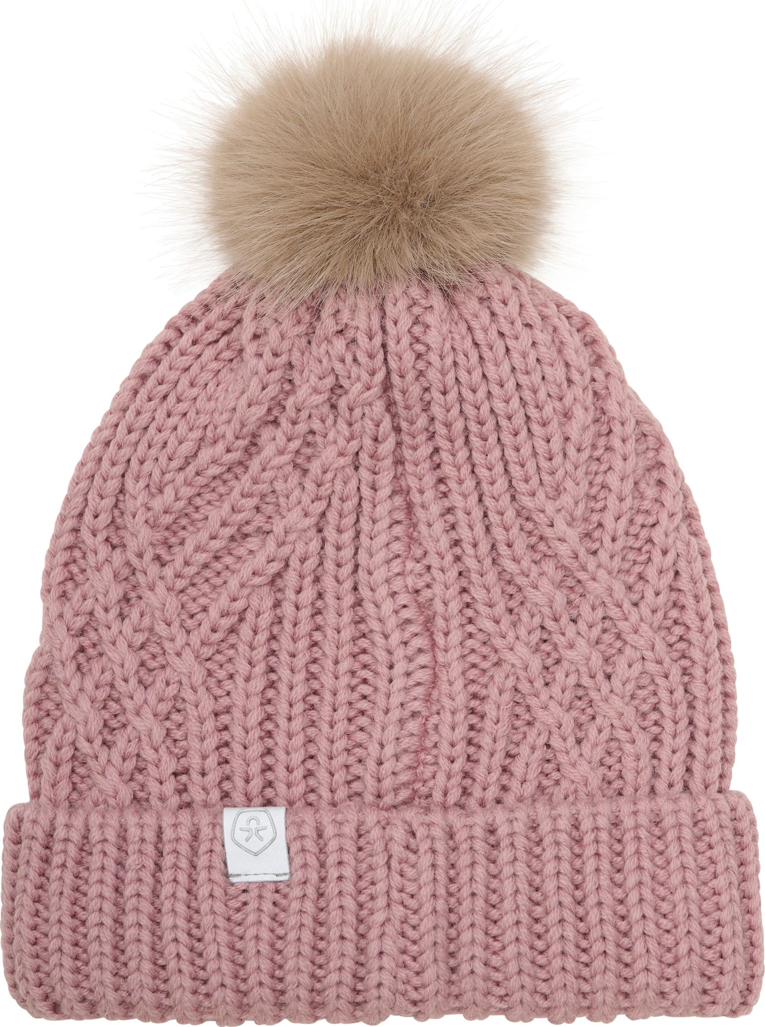Color Kids Juniors' Hat With Wool & Detachable Fur Woodrose