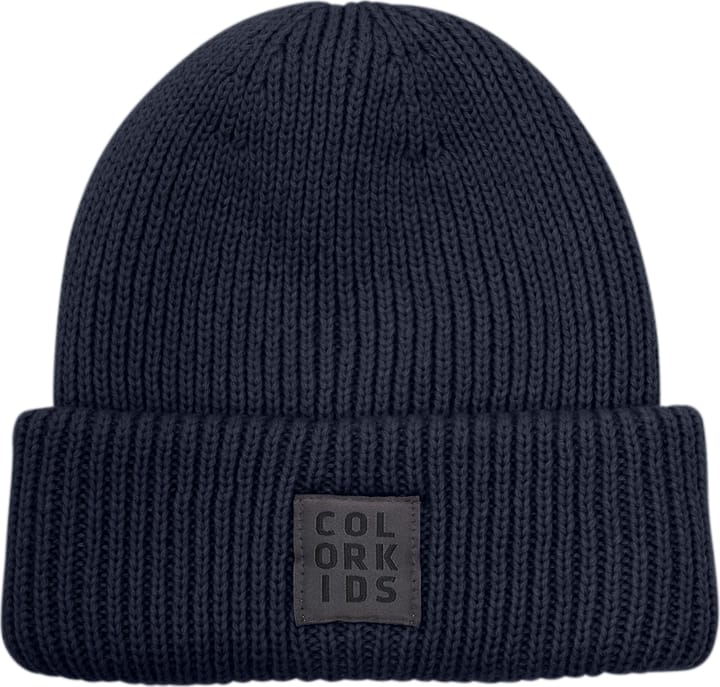 Color Kids Juniors' Beanie With Wool Total Eclipse Color Kids