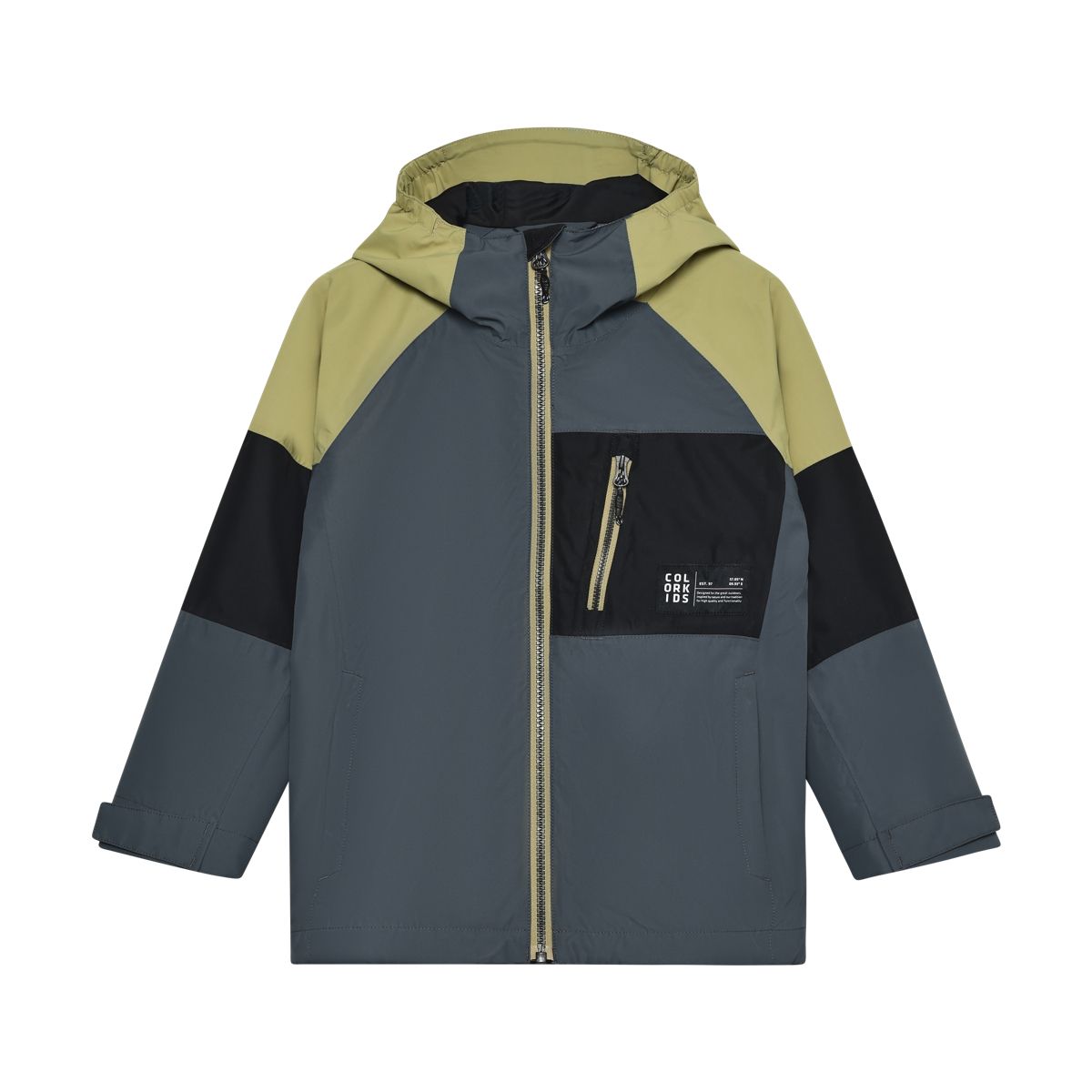 Color Kids Jr. Jacket, Colorblock Turbulence