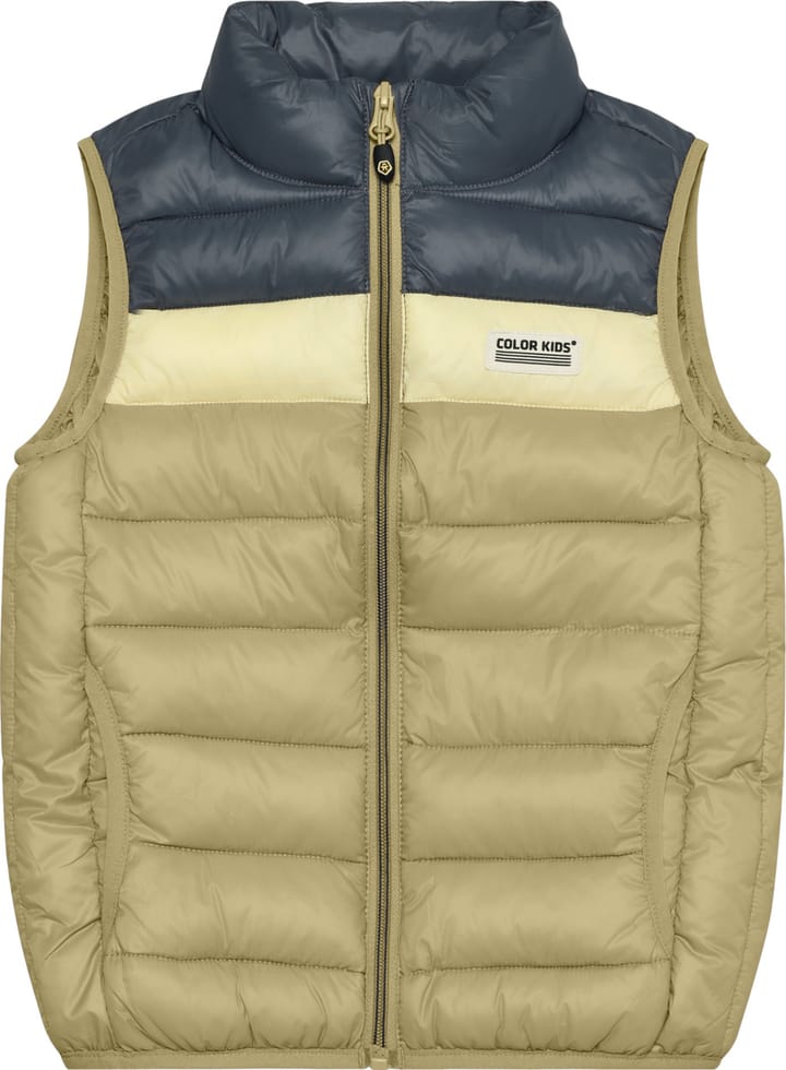 Color Kids Kids' Waistcoat Quilted Colorblock Sponge Color Kids