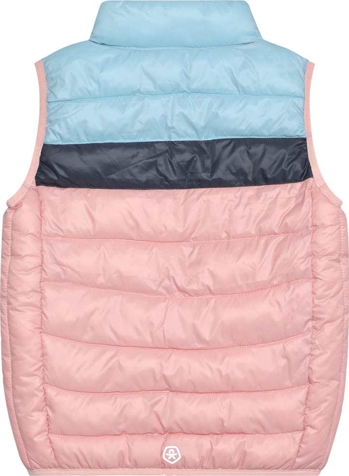 Color Kids Kids' Waistcoat Quilted Colorblock Bridal Rose Color Kids