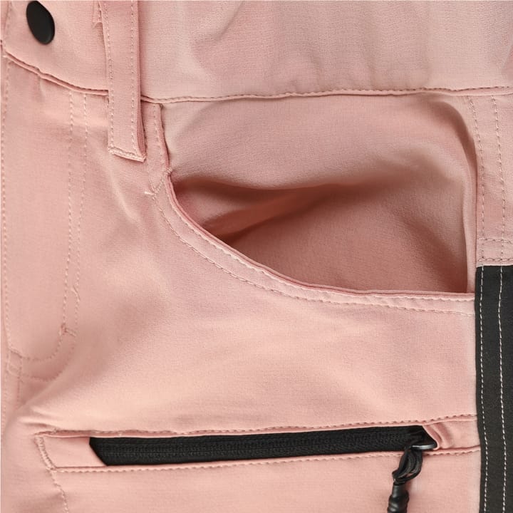 Color Kids Pants Stretch W. Zip Off Bridal Rose Color Kids