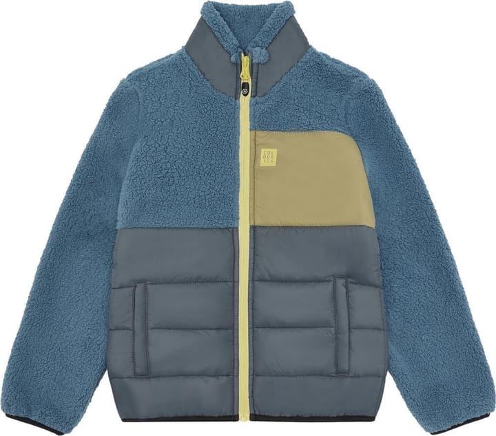 Color Kids Kids' Fleece Jacket With Quilt Coronet Blue Color Kids