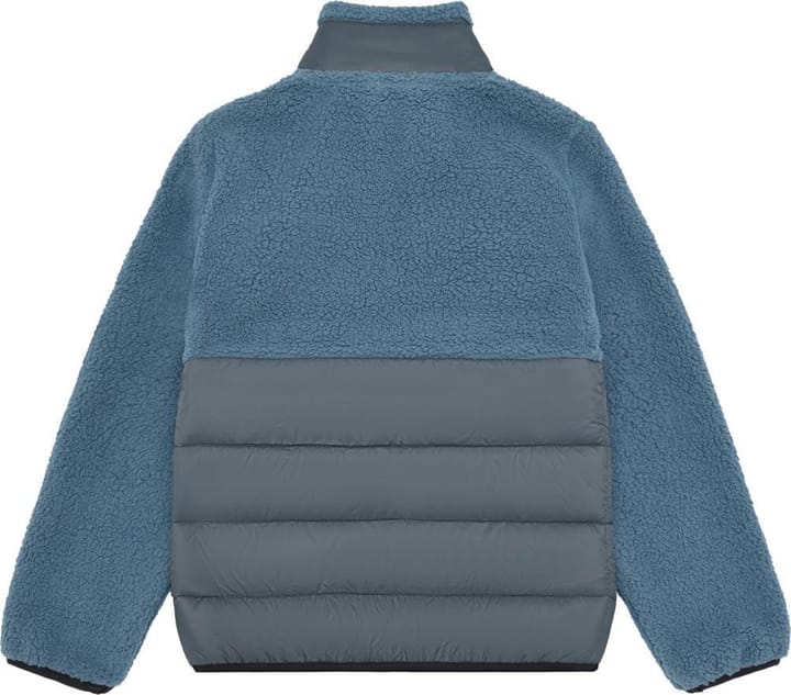 Color Kids Fleece Jacket W. Quilt Coronet Blue Color Kids