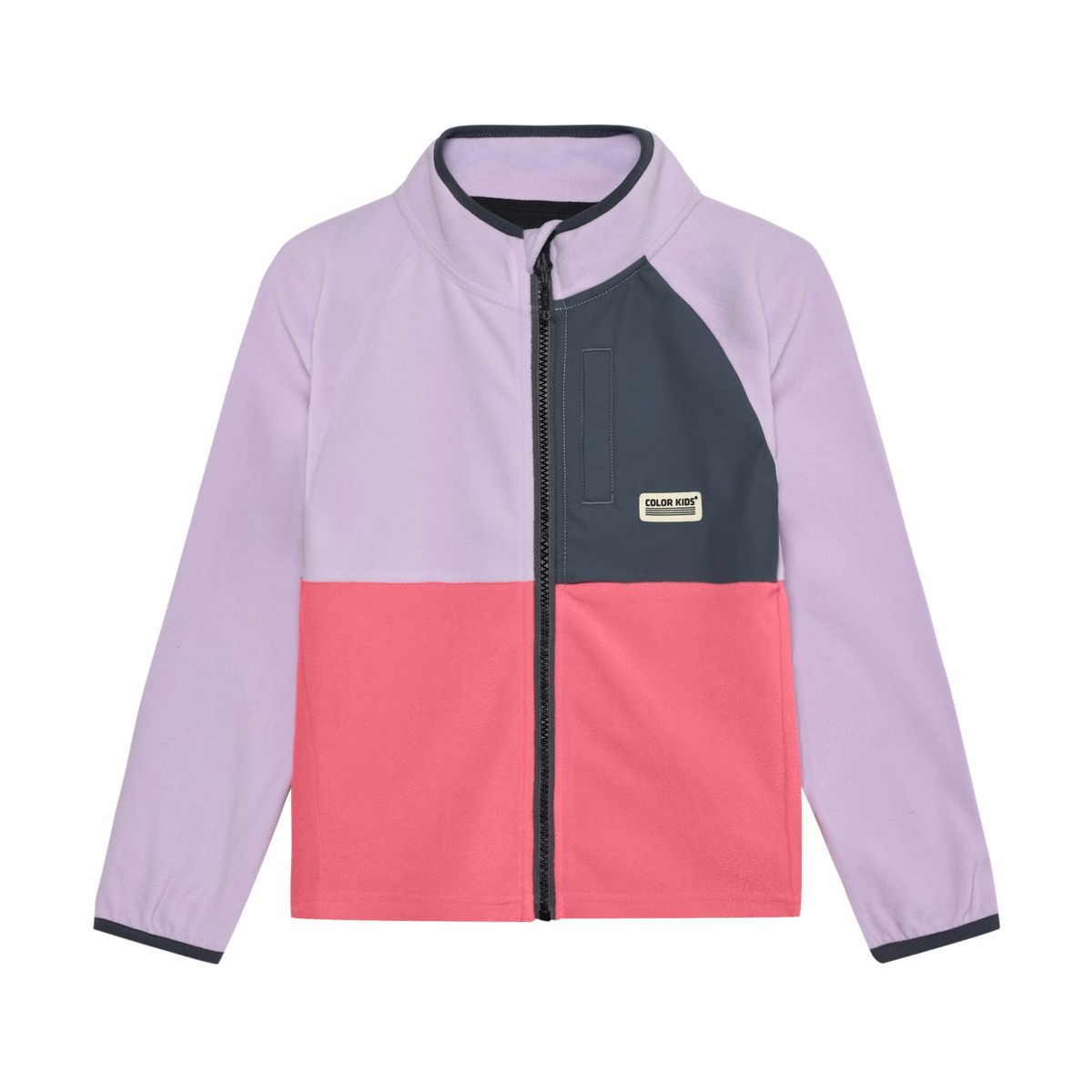 Color Kids Fleece Jacket Pink Lemonade