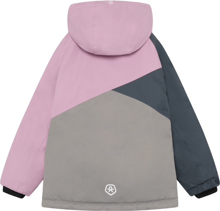 Color Kids Junior´s Ski Jacket - Colorblock Mauve Mist Color Kids