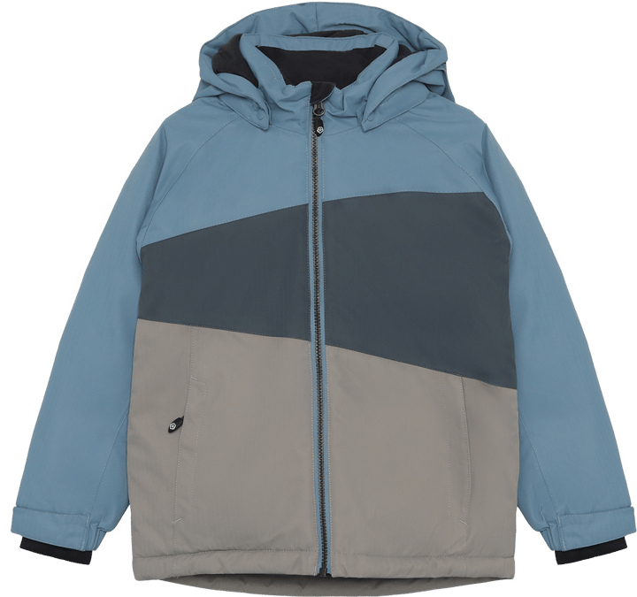 Color Kids Junior´s Ski Jacket - Colorblock Windward Blue Color Kids