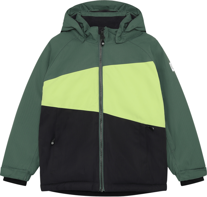 Color Kids Junior´s Ski Jacket - Colorblock Dark Forest Color Kids