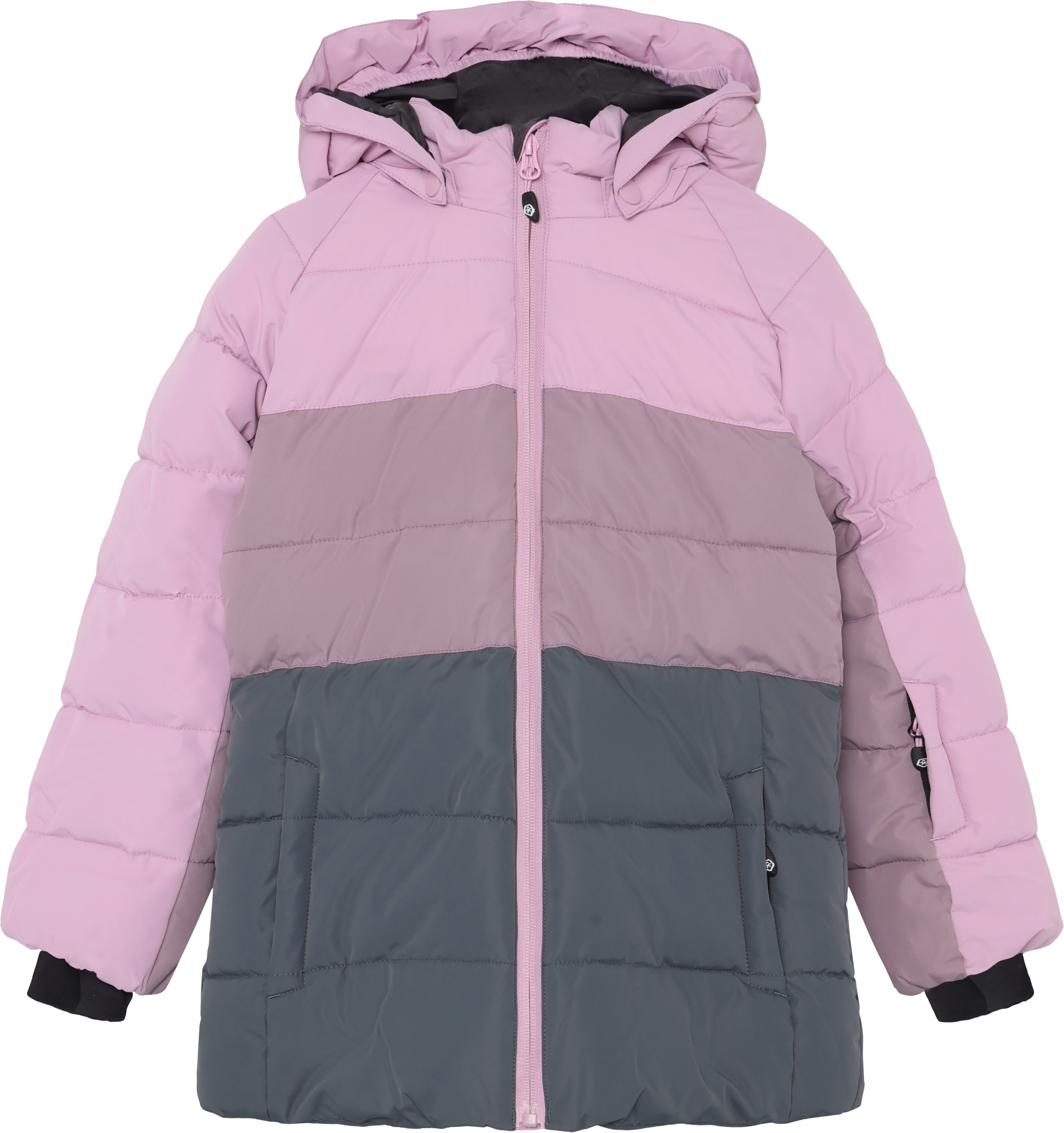 Color Kids Kid´s Ski Jacket -Quilt & Colorblock Mauve Mist
