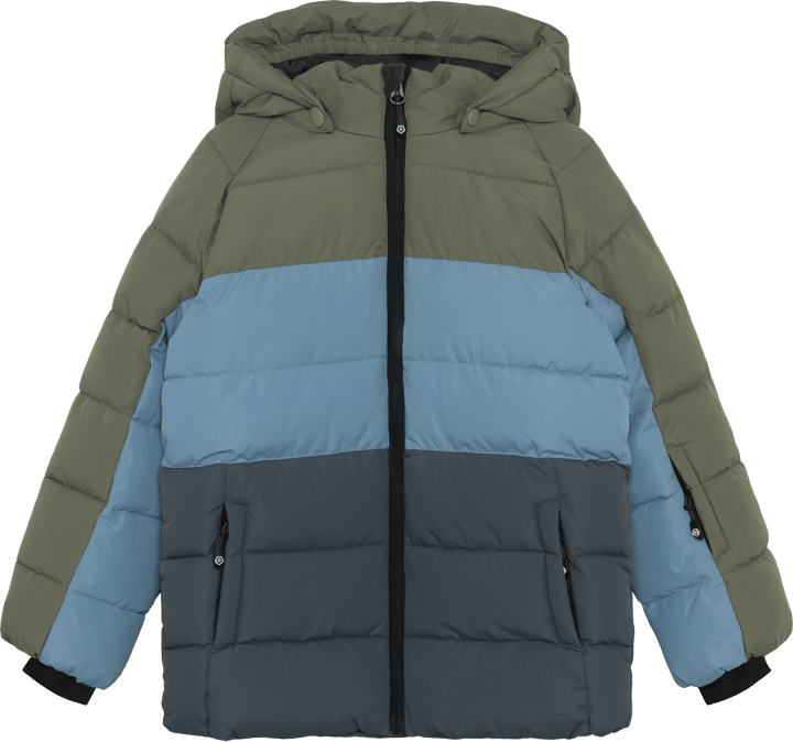 Color Kids Kid´s Ski Jacket -Quilt & Colorblock Windward Blue Color Kids