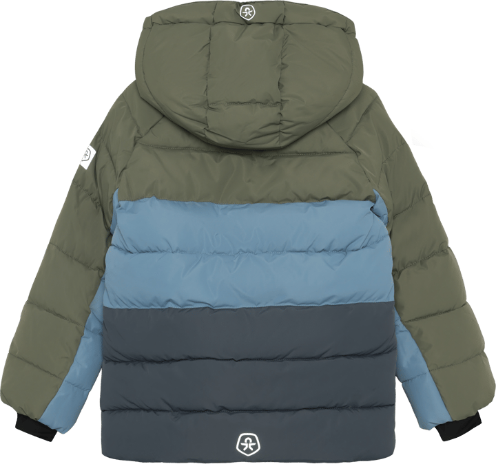 Color Kids Kid´s Ski Jacket -Quilt & Colorblock Windward Blue Color Kids