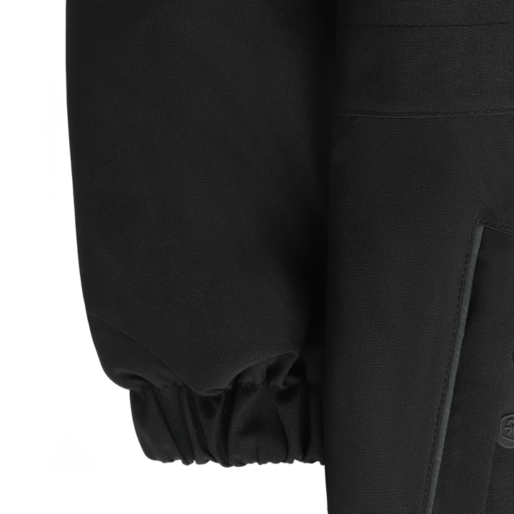 Color Kids Coverall W. Fake Fur Black Color Kids