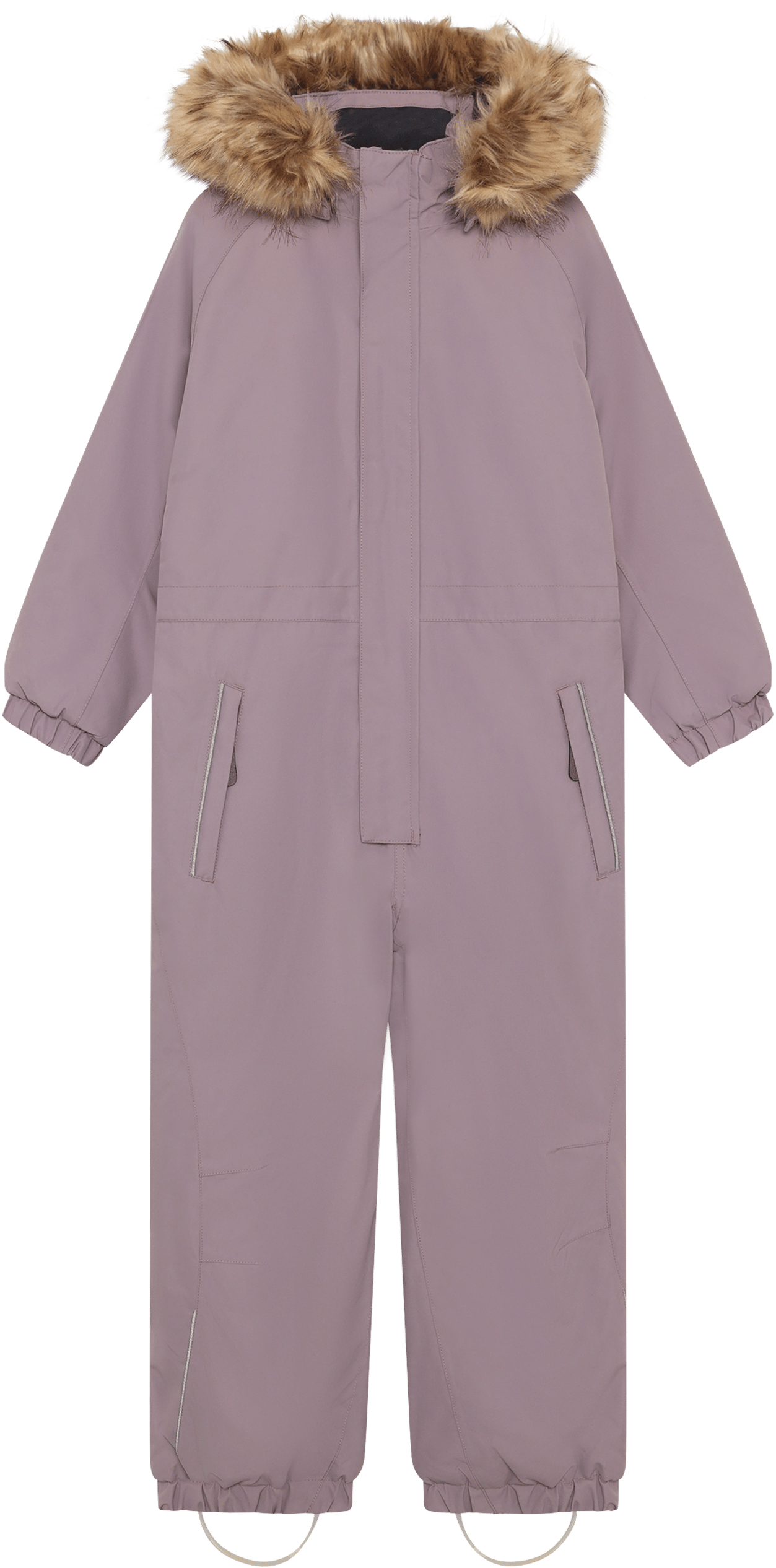 Color Kids Coverall W. Fake Fur Toadstool