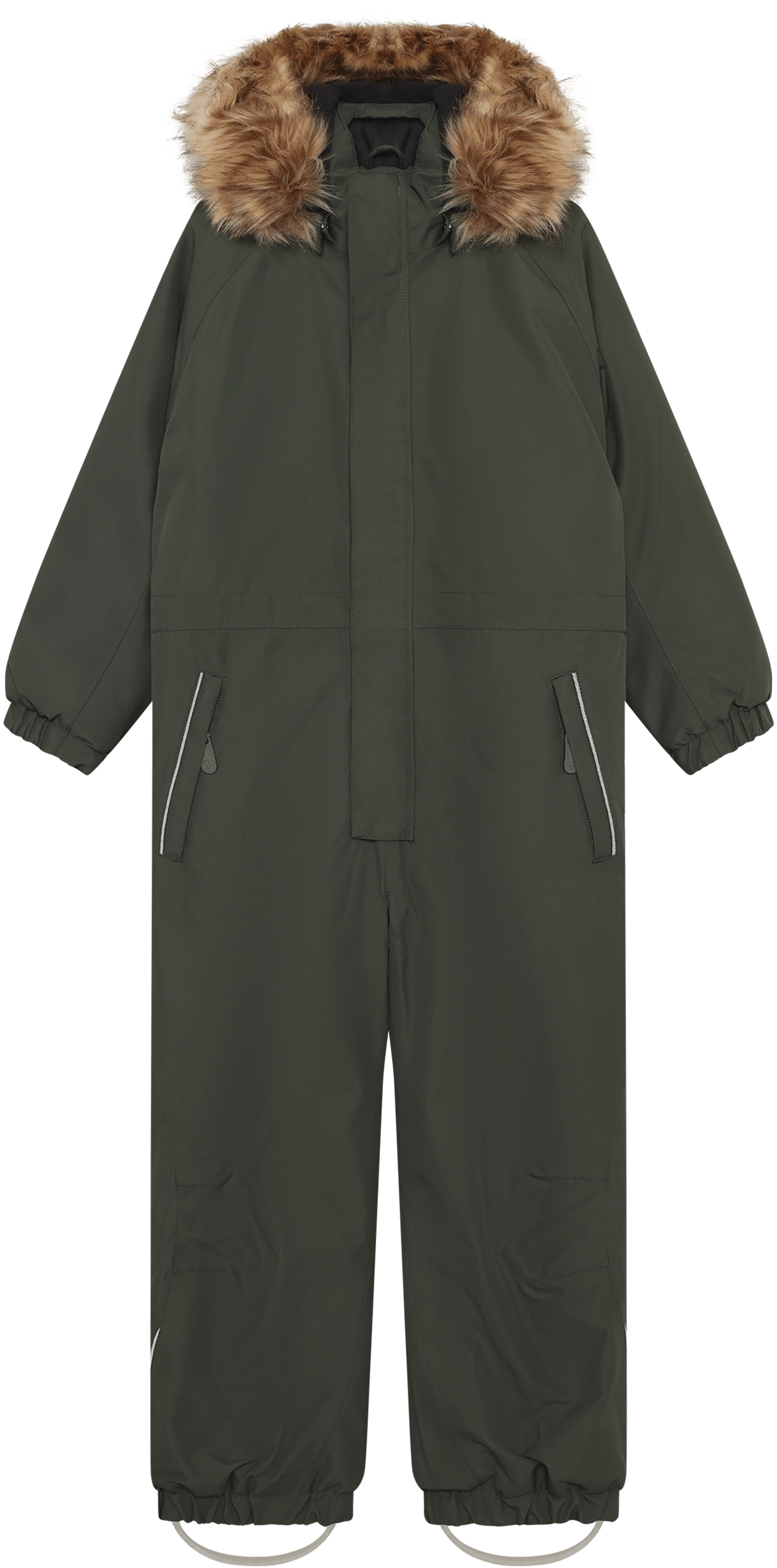 Color Kids Coverall W. Fake Fur Kambaba