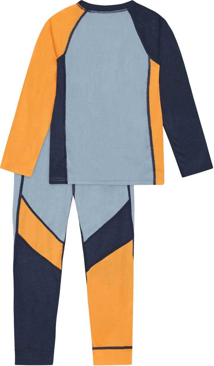Color Kids Kid´s Ski Underwear - Colorblock Windward Blue Color Kids