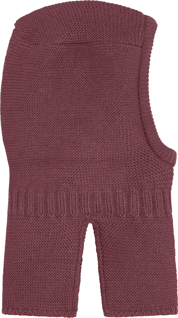Color Kids Balaclava W. Wool & Windstop Catawba Grape Color Kids