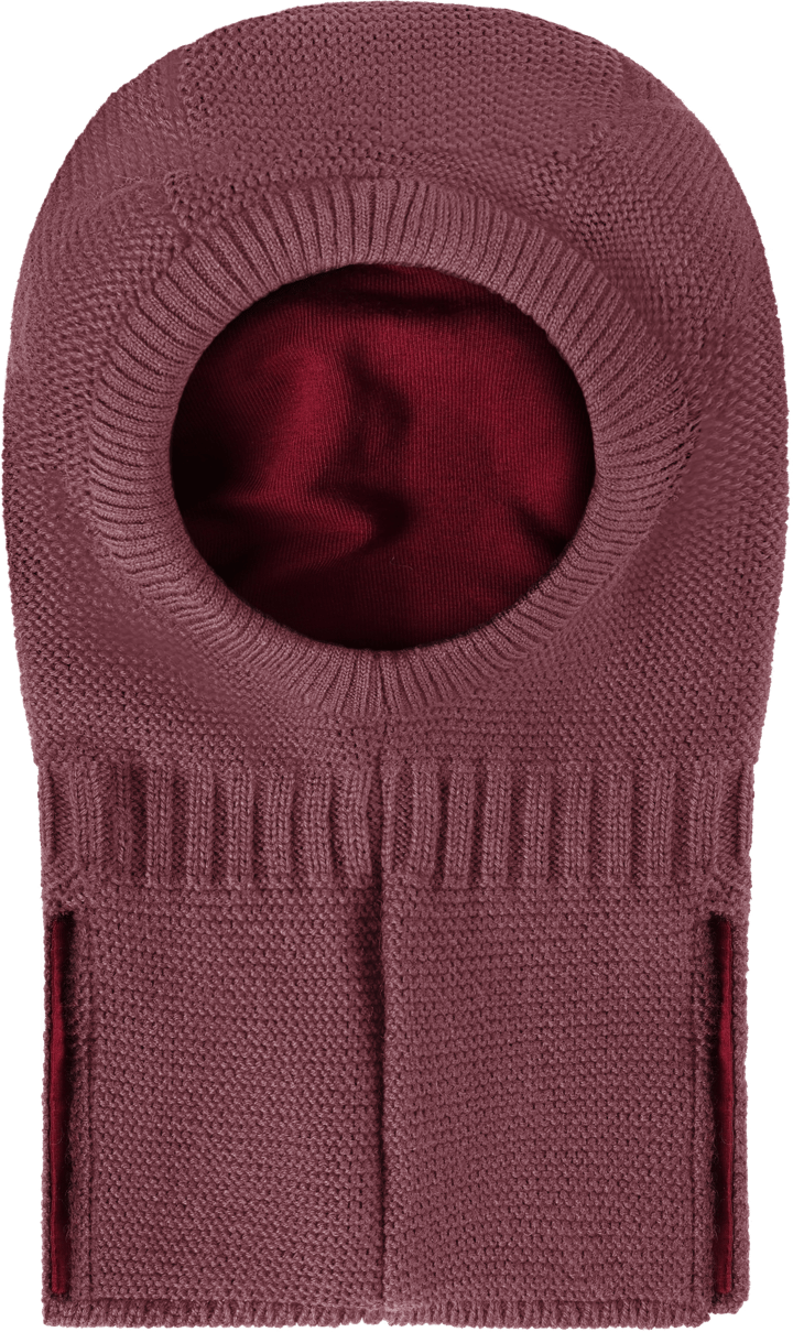 Color Kids Balaclava W. Wool & Windstop Catawba Grape Color Kids