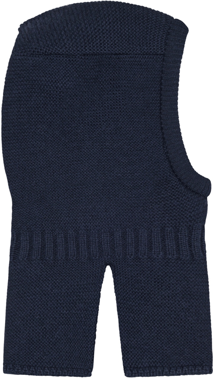 Color Kids Balaclava W. Wool & Windstop Total Eclipse Color Kids