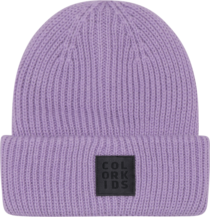 Color Kids Kid´s Beanie W. Wool Purple Rose Color Kids