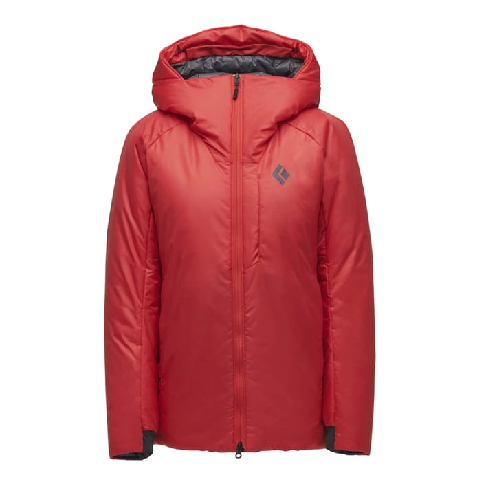 Black Diamond Women's Belay Parka Coral Red Black Diamond