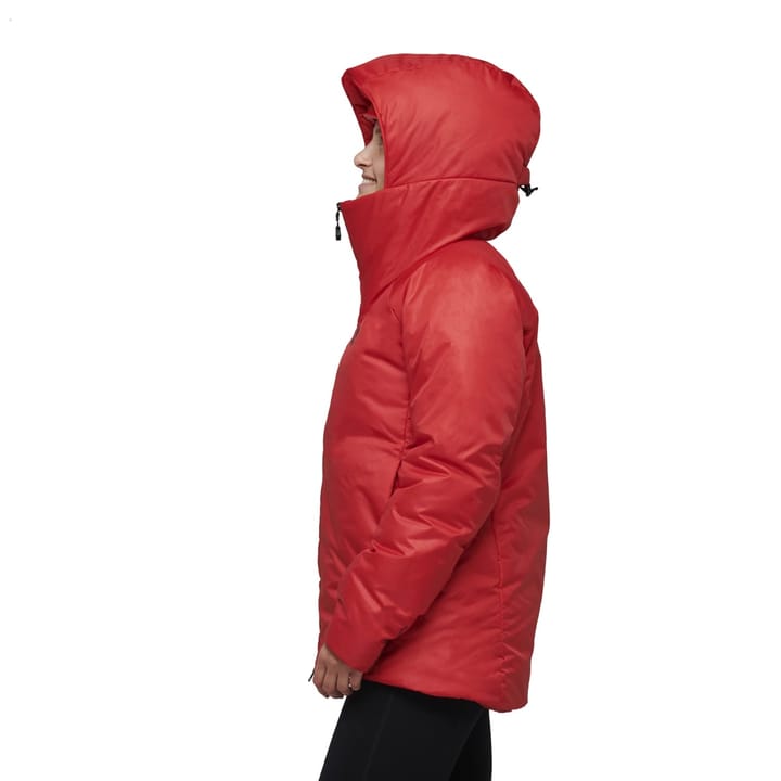 Black Diamond Women's Belay Parka Coral Red Black Diamond