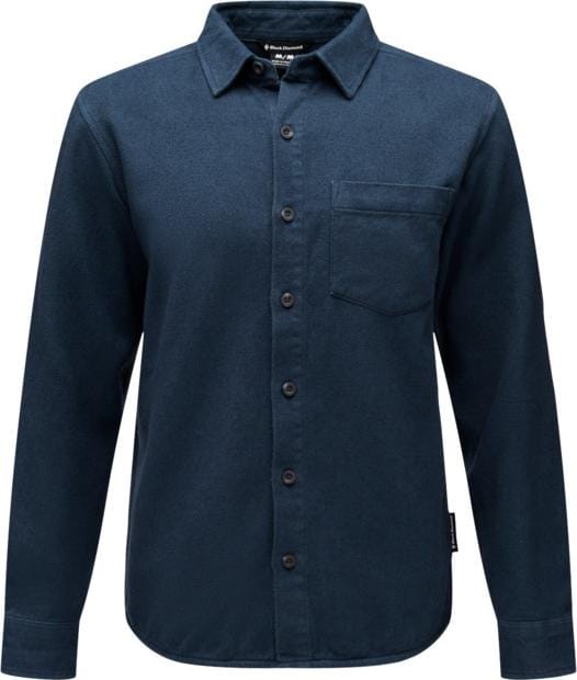 Black Diamond Men's Project Flannel Shirt Midnight Blue Black Diamond