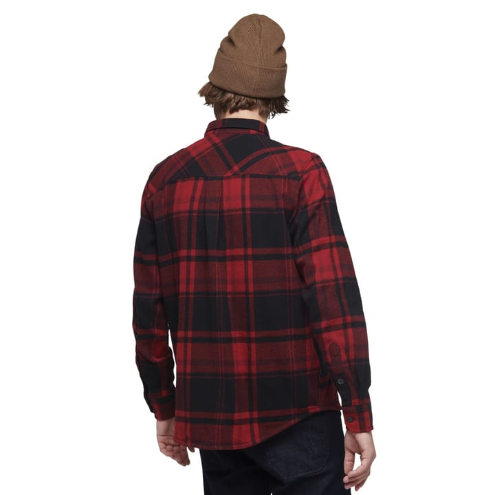 Black Diamond Men's Project Flannel Shirt Red Rock-Black Plaid Black Diamond Black Diamond Men's Project Flannel Shirt Red Rock-Black Plaid Black Diamond