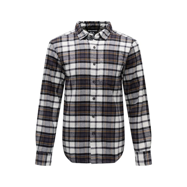Black Diamond Men's Project Flannel Shirt Black-chalk Black Diamond