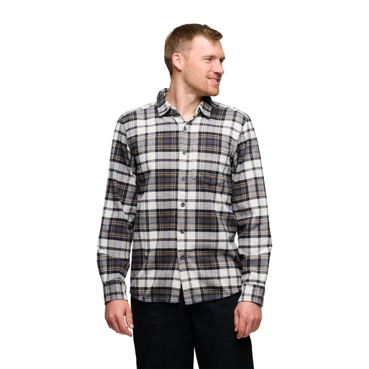 Black Diamond Men's Project Flannel Shirt Black-chalk Black Diamond