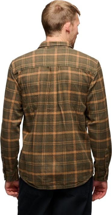 Black Diamond Men's Project Flannel Shirt Dark Moss-rye Black Diamond
