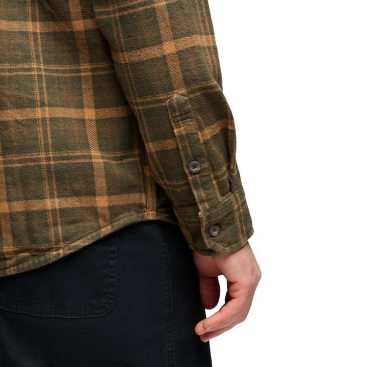 Black Diamond Men's Project Flannel Shirt Dark Moss-rye Black Diamond