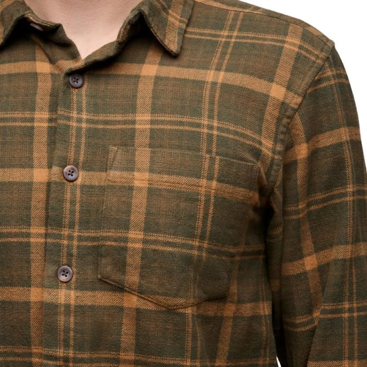 Black Diamond Men's Project Flannel Shirt Dark Moss-rye Black Diamond