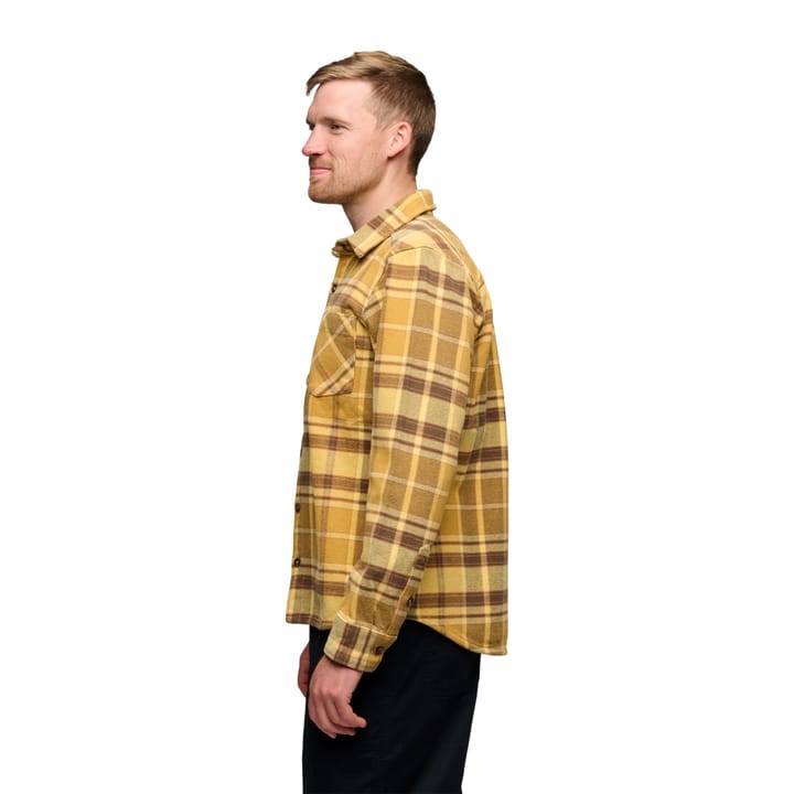 Black Diamond Men's Project Heavy Flannel Amber-aged Iron Black Diamond