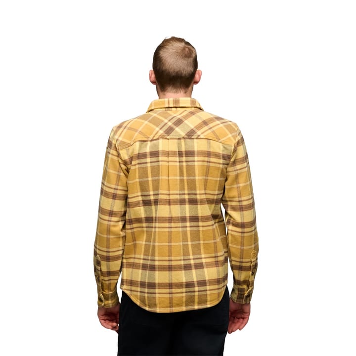 Black Diamond Men's Project Heavy Flannel Amber-aged Iron Black Diamond