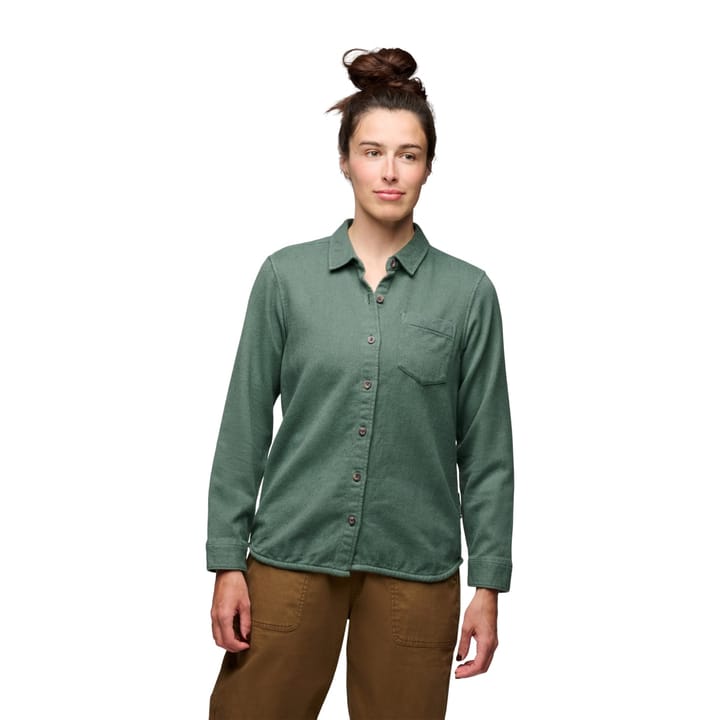 Black Diamond Women's Project Flannel Shirt Laurel Green Black Diamond