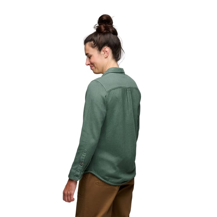 Black Diamond Women's Project Flannel Shirt Laurel Green Black Diamond