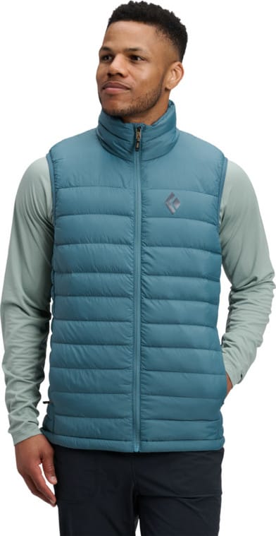 Black Diamond Men's Access Down Vest Creek Blue Black Diamond
