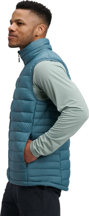 Black Diamond Men's Access Down Vest Creek Blue Black Diamond