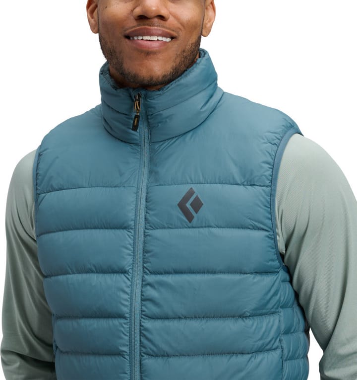 Black Diamond Men's Access Down Vest Creek Blue Black Diamond