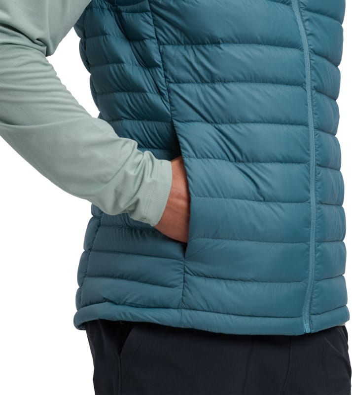 Black Diamond Men's Access Down Vest Creek Blue Black Diamond