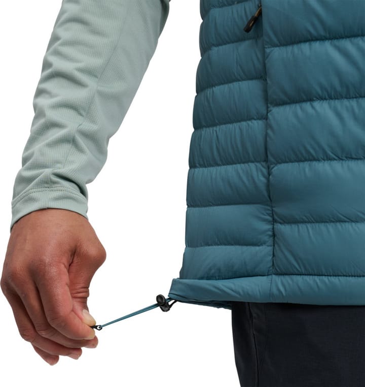 Black Diamond Men's Access Down Vest Creek Blue Black Diamond